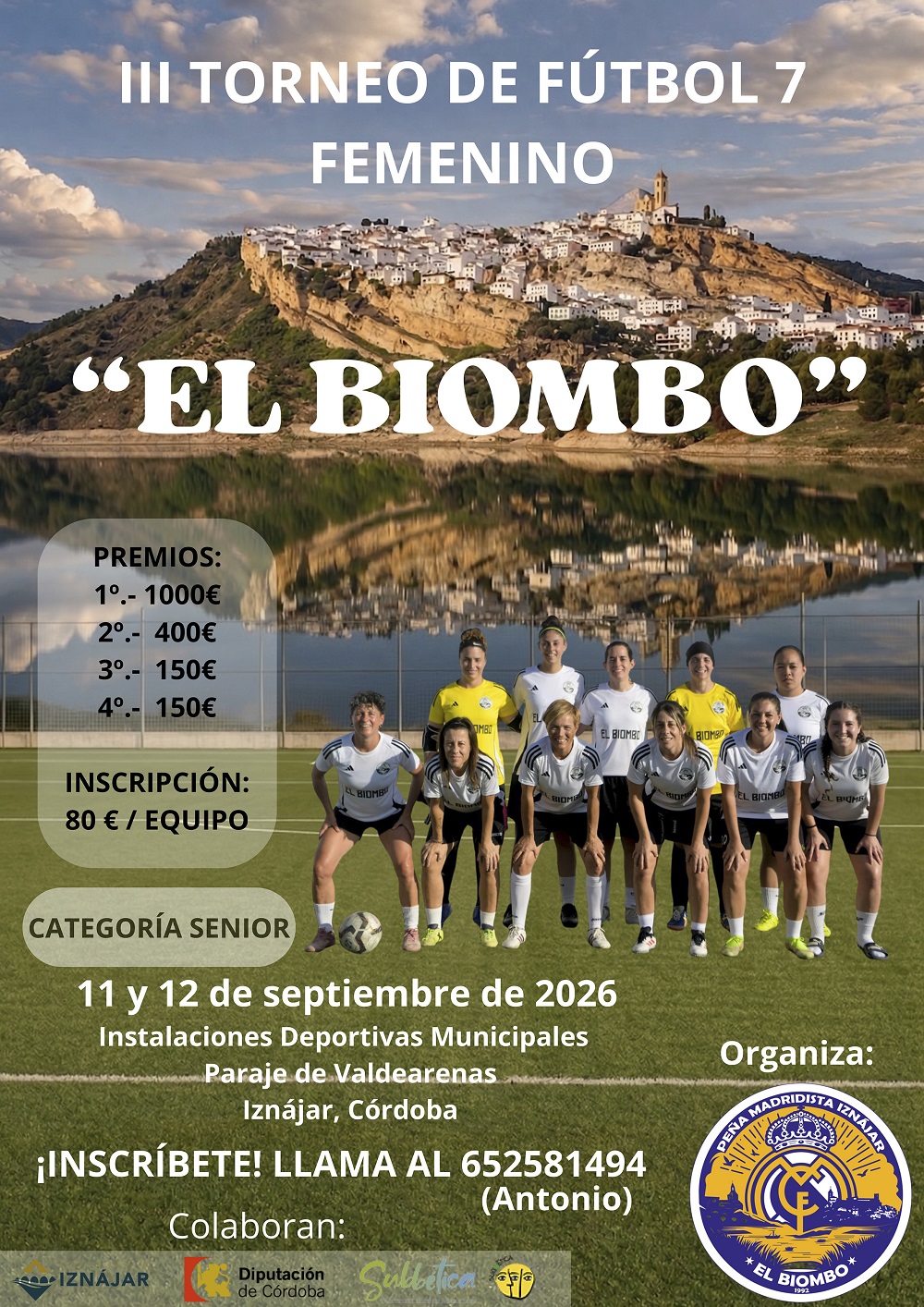 III TORNEO DE FÚTBOL 7 FEMENINO “EL BIOMBO”
